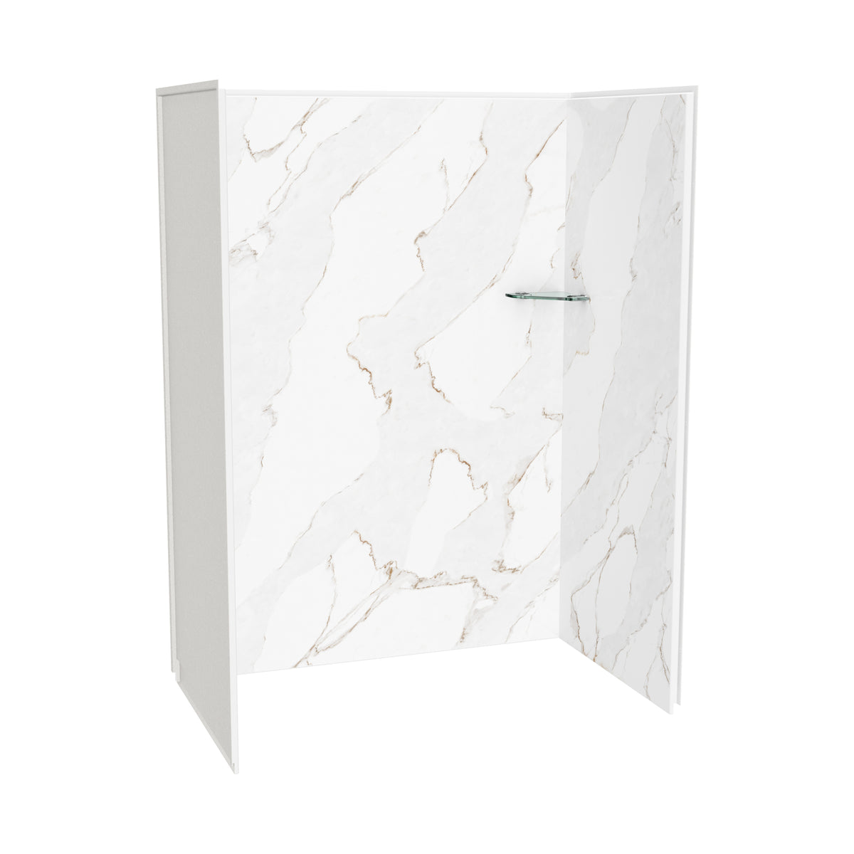 Maax Utile 6036 Composite Direct-to-Stud Three-Piece Alcove Shower Wall Kit - image 13