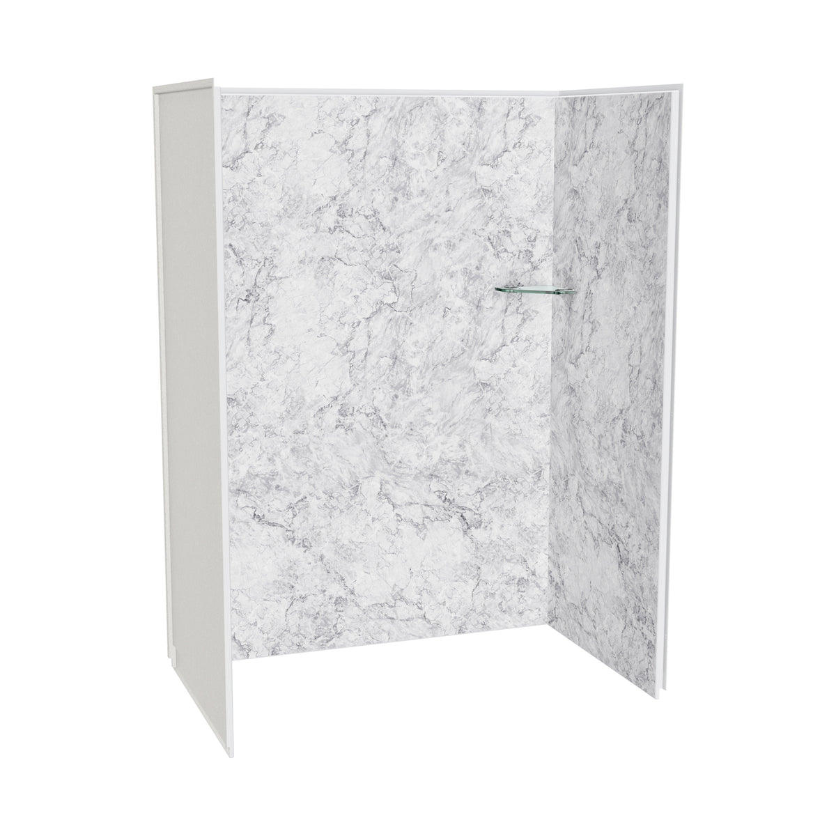 Maax Utile 6036 Composite Direct-to-Stud Three-Piece Alcove Shower Wall Kit - image 21