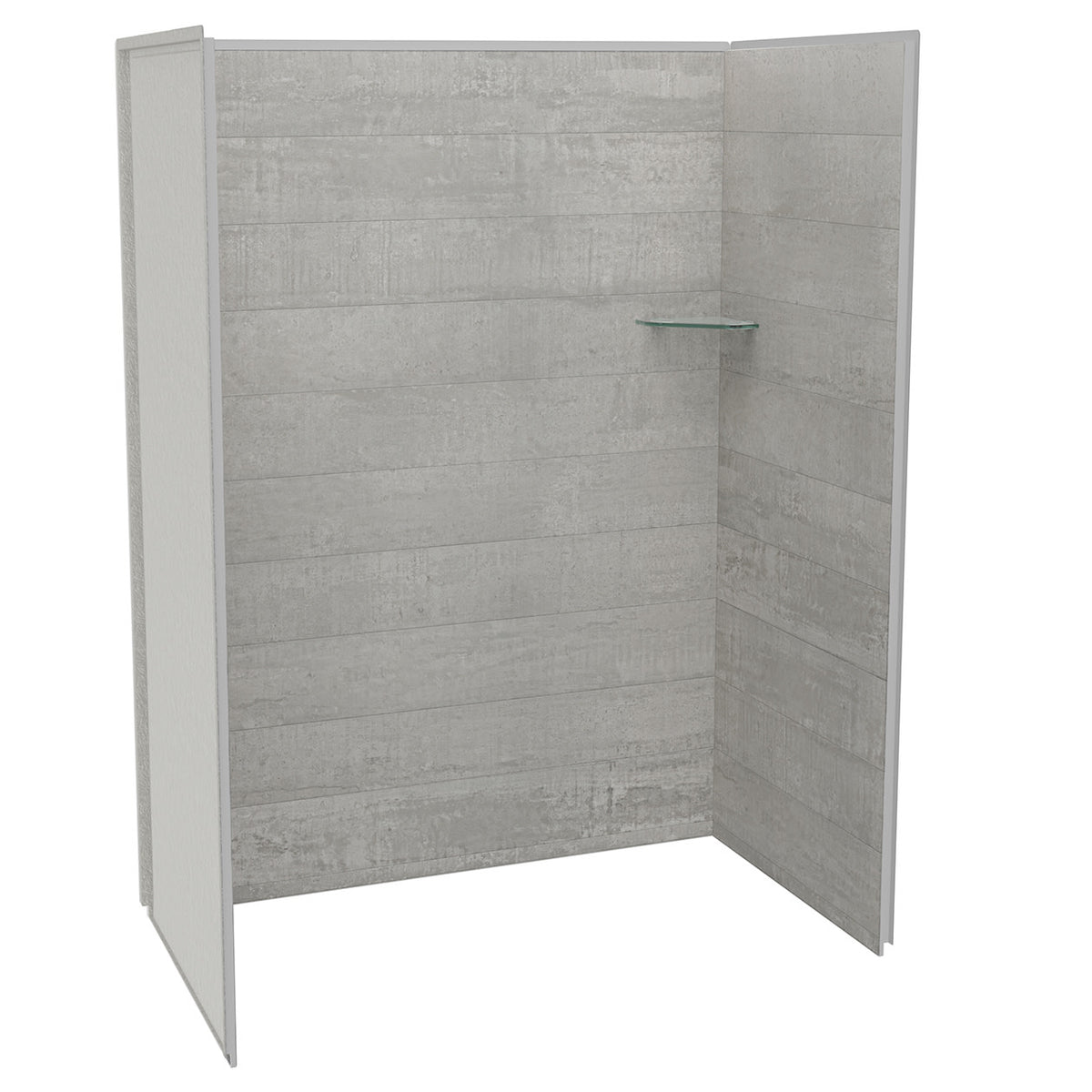 Maax Utile 6036 Composite Direct-to-Stud Three-Piece Alcove Shower Wall Kit - image 3