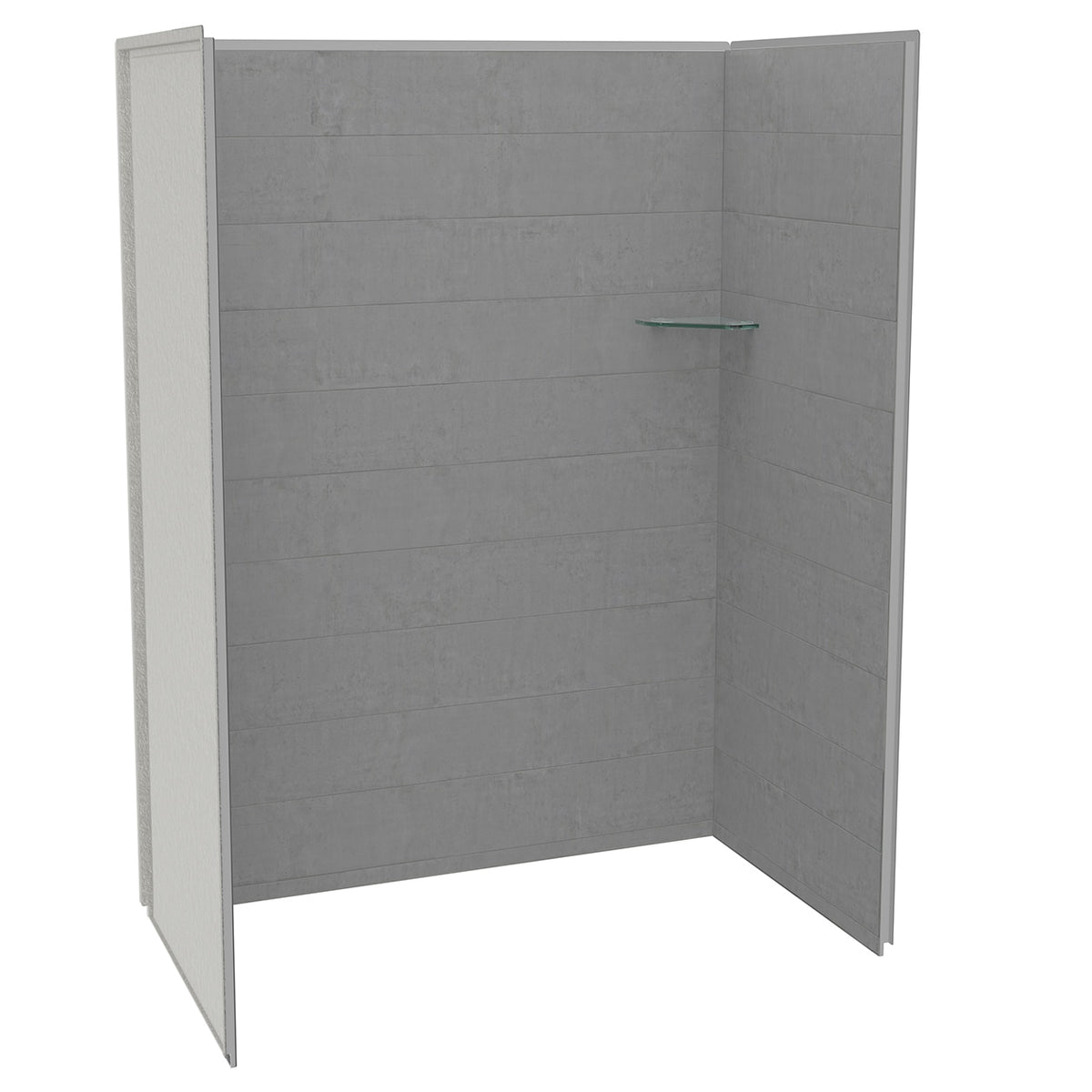 Maax Utile 6036 Composite Direct-to-Stud Three-Piece Alcove Shower Wall Kit - image 4