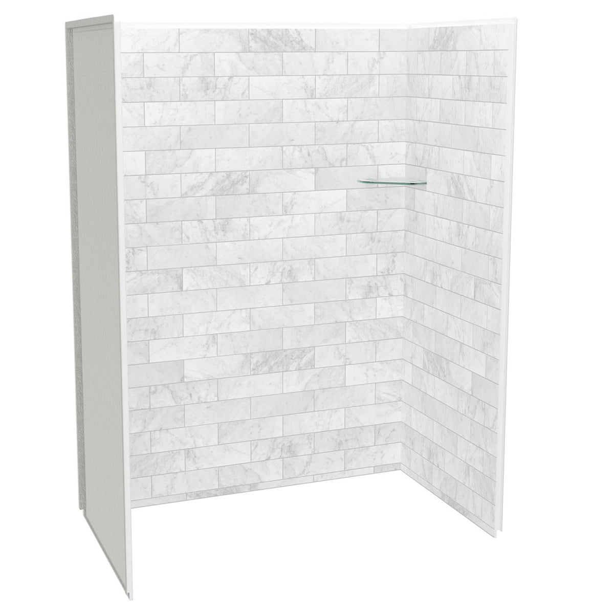 Maax Utile 6036 Composite Direct-to-Stud Three-Piece Alcove Shower Wall Kit - image 9