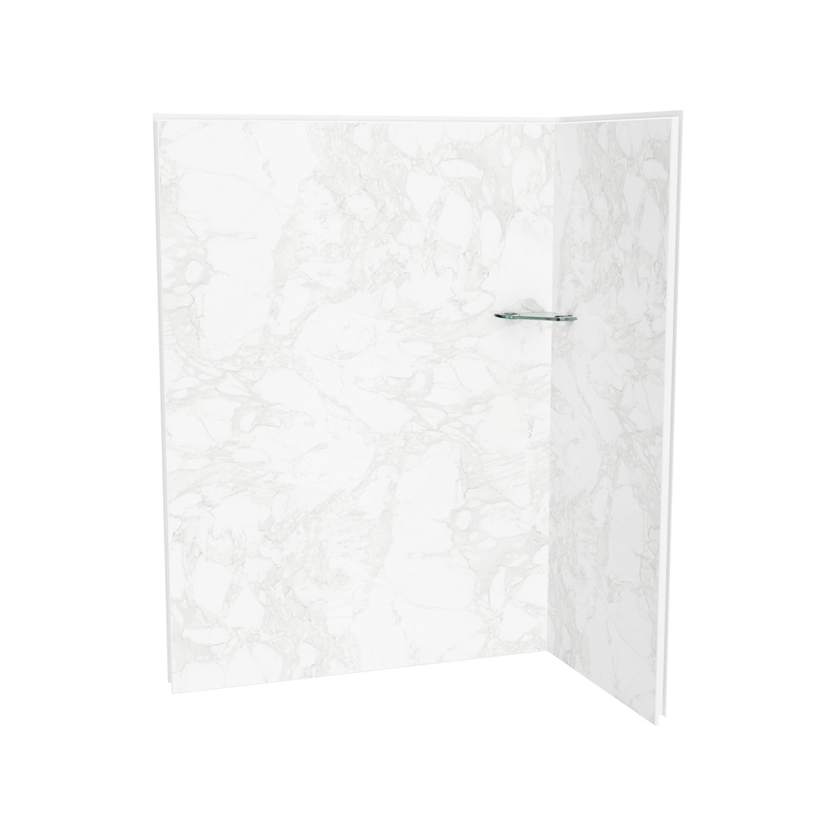 Maax Utile 6036 Composite Direct-to-Stud Two-Piece Corner Shower Wall Kit - image 15
