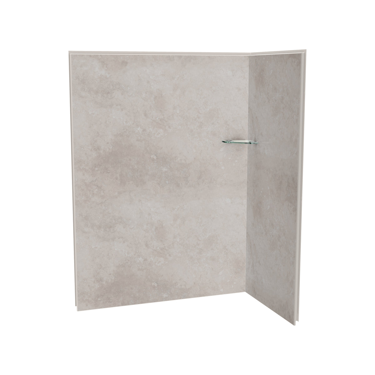 Maax Utile 6036 Composite Direct-to-Stud Two-Piece Corner Shower Wall Kit - image 19