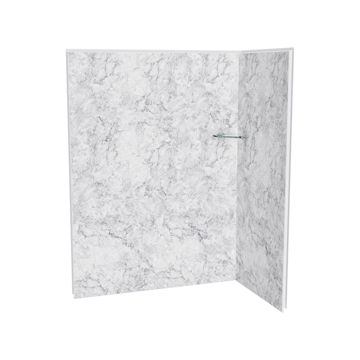 Maax Utile 6036 Composite Direct-to-Stud Two-Piece Corner Shower Wall Kit - image 22