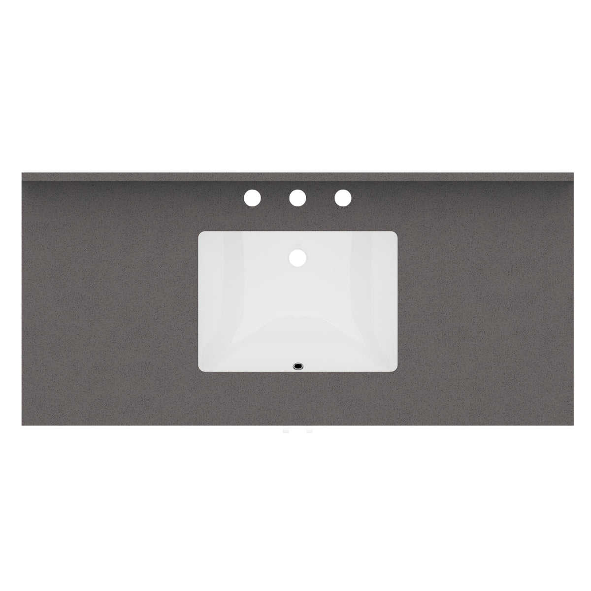 Maax Vanuria 48 in Freestanding Single Sink Vanity in White with White Marble Top and Brushed Nickel Hardware - image 24