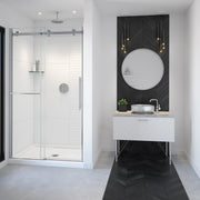 Maax Vela 44 ½-47 x 78 ¾ in 8mm Sliding Shower Door