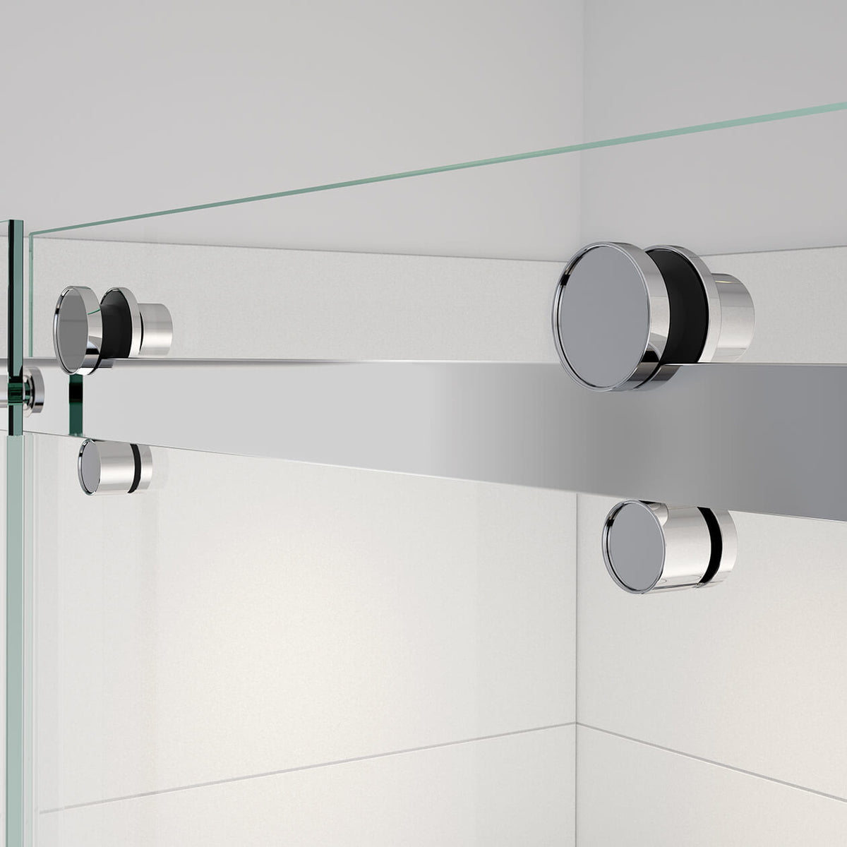 Maax Vela 44 ½-47 x 78 ¾ in 8mm Sliding Shower Door - image 2