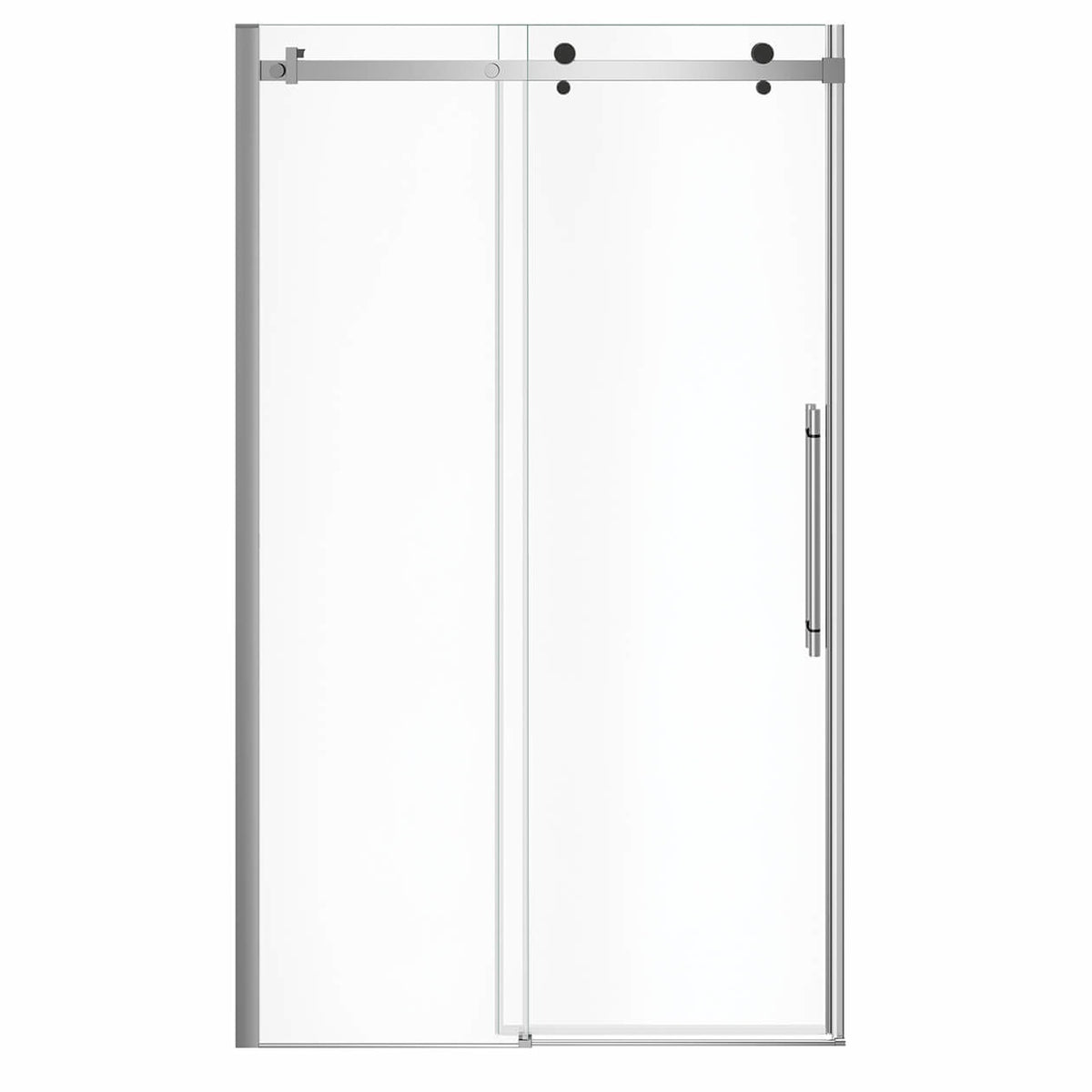 Maax Vela 44 ½-47 x 78 ¾ in 8mm Sliding Shower Door for Alcove Installation - image 23