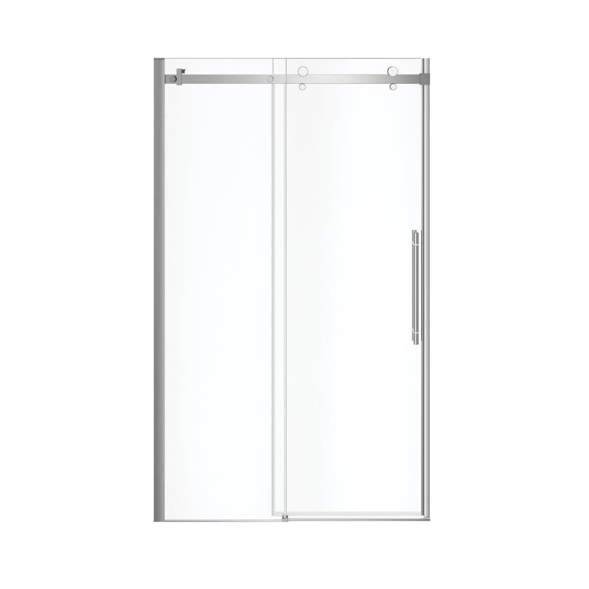 Maax Vela 44 ½-47 x 78 ¾ in 8mm Sliding Shower Door for Alcove Installation - image 7