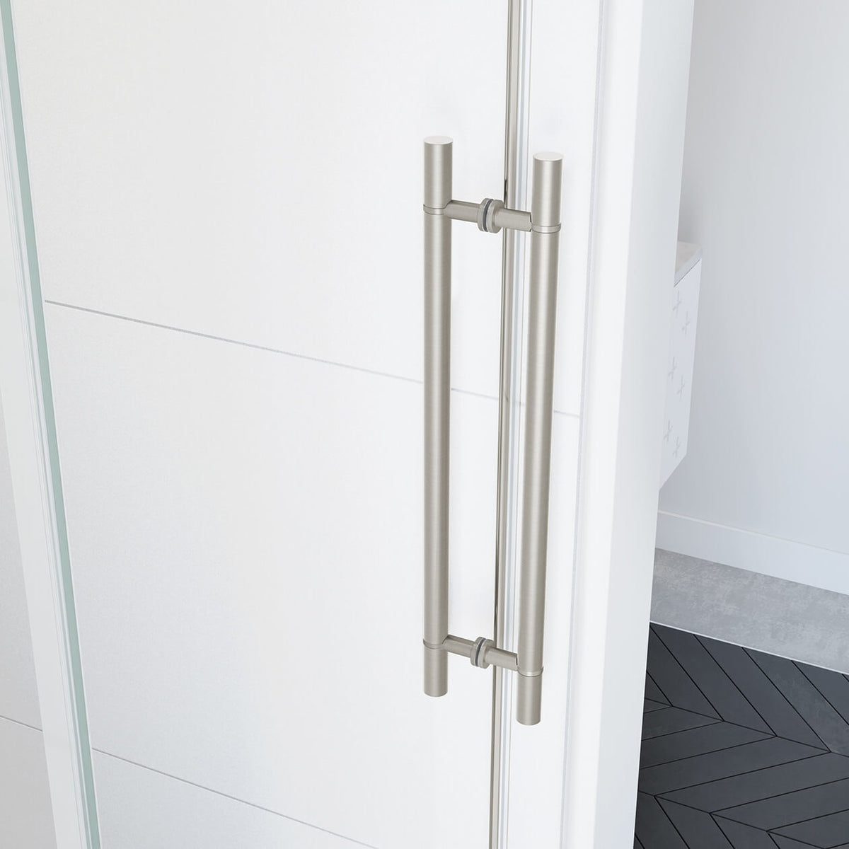 Maax Vela 56 ½-59 x 59 in 8 mm Sliding Tub Door for Alcove Installation - image 14