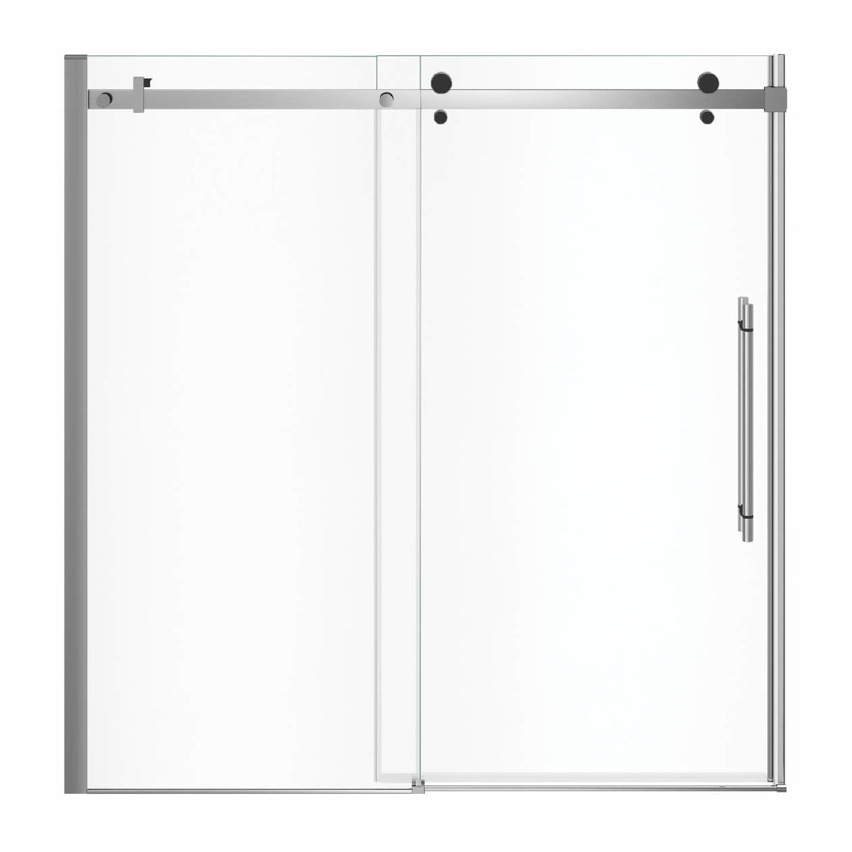 Maax Vela 56 ½-59 x 59 in 8 mm Sliding Tub Door for Alcove Installation - image 23