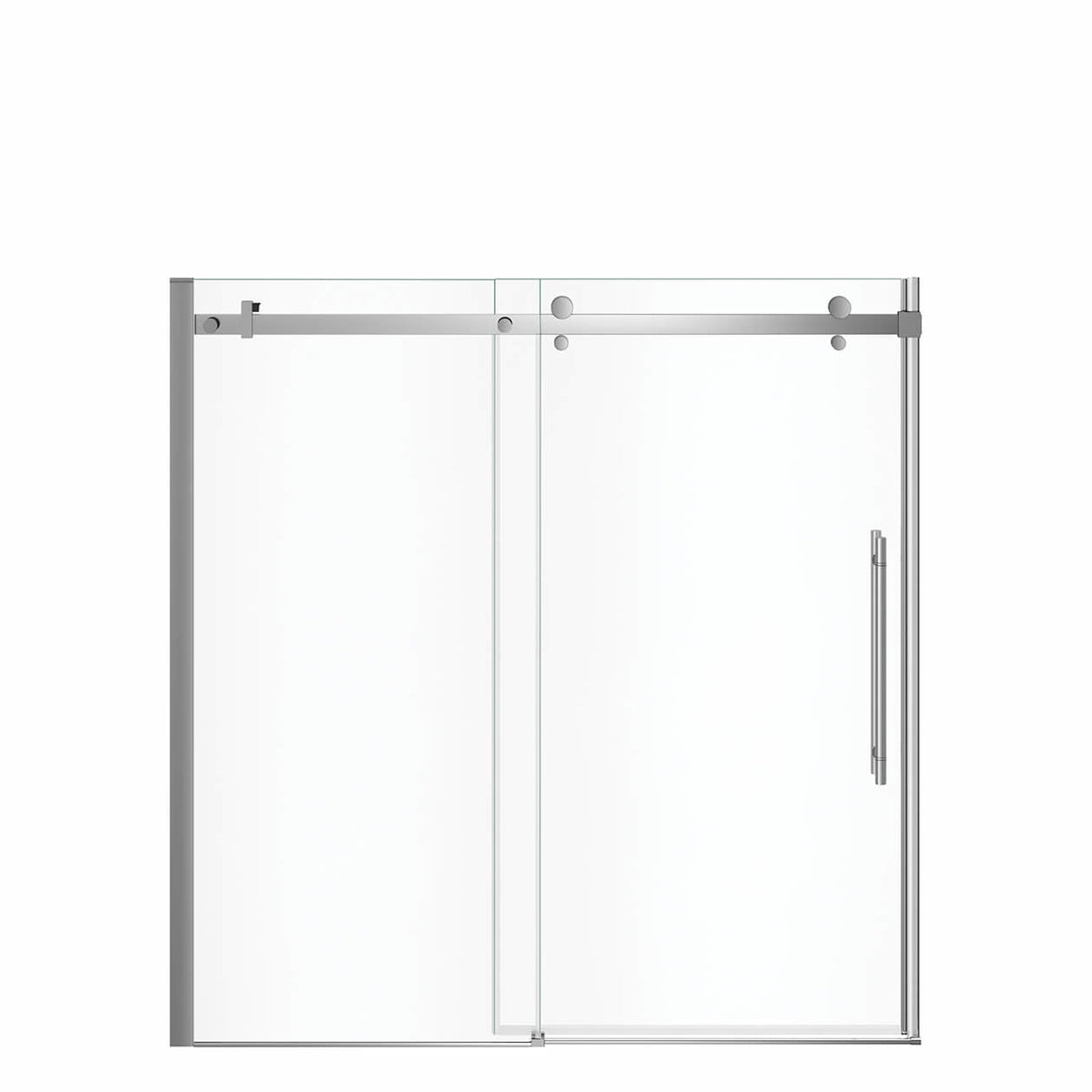 Maax Vela 56 ½-59 x 59 in 8 mm Sliding Tub Door for Alcove Installation - image 3