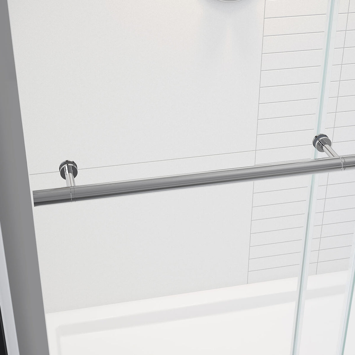 Maax Vela 56 ½-59 x 78 ¾ in 8mm Sliding Shower Door - image 4