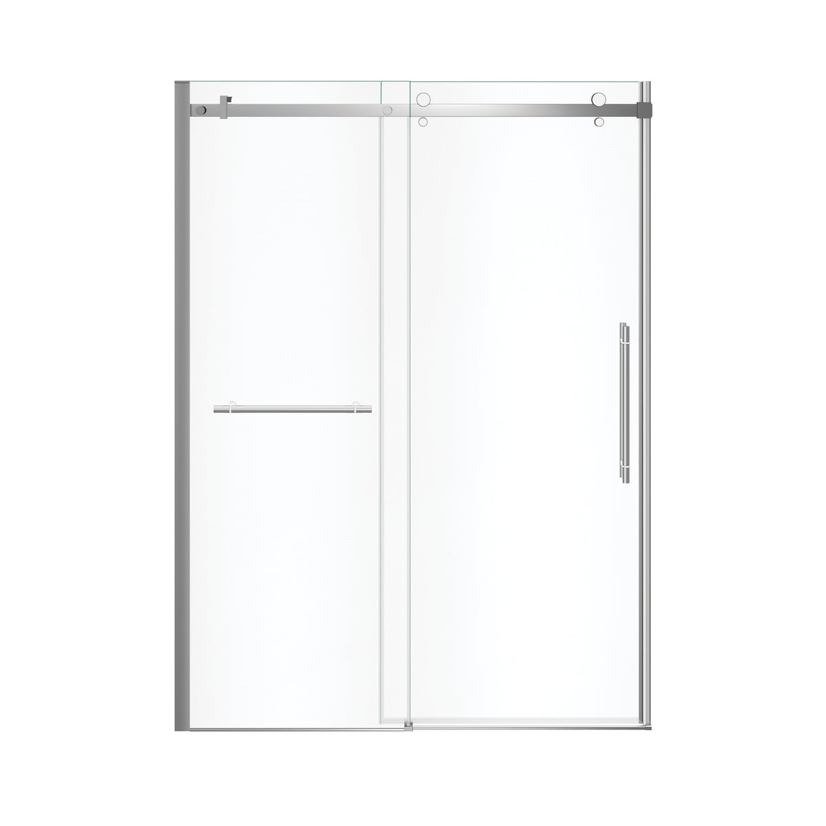 Maax Vela 56 ½-59 x 78 ¾ in 8mm Sliding Shower Door - image 7