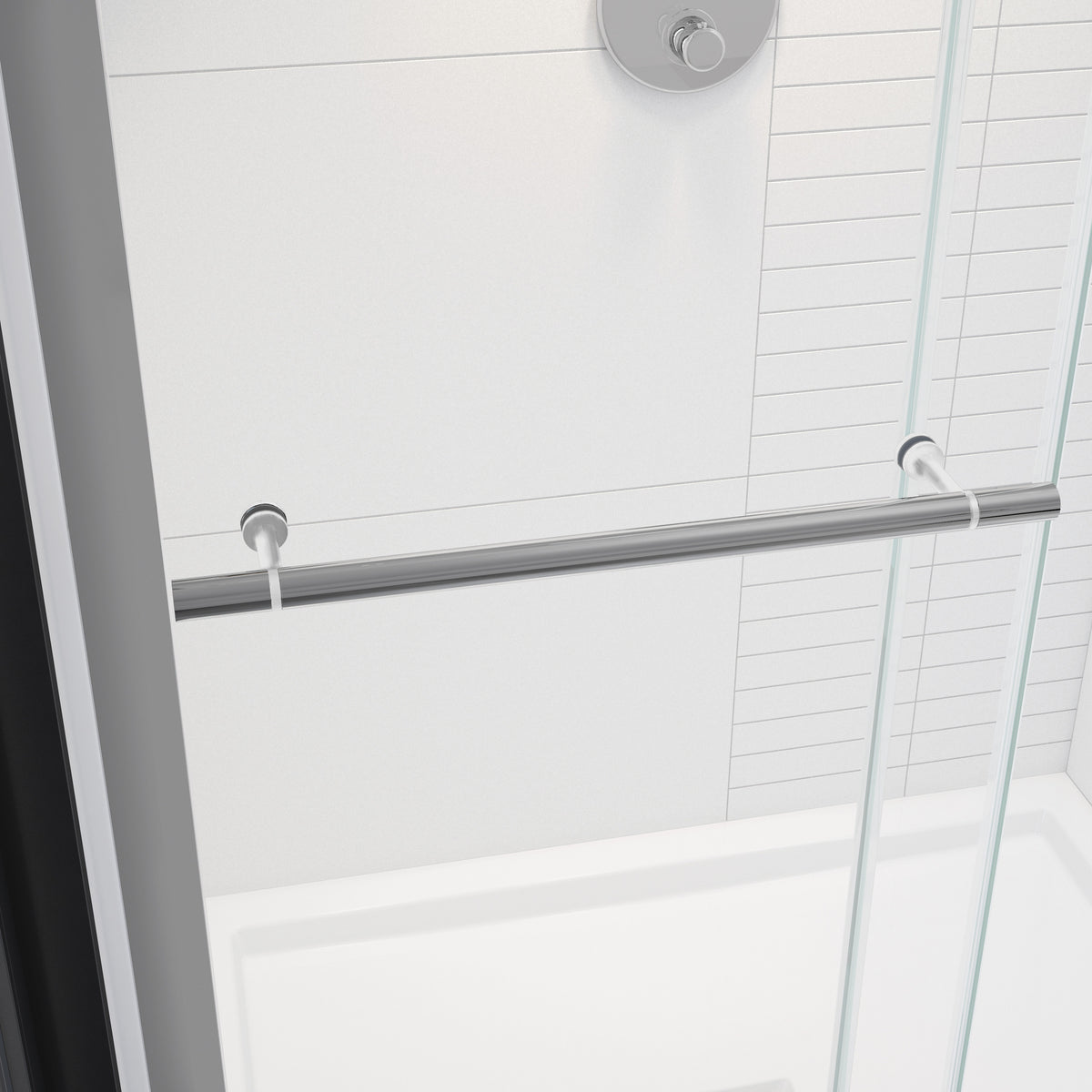 Maax Vela 56 ½-59 x 78 ¾ in 8mm Sliding Shower Door - image 9