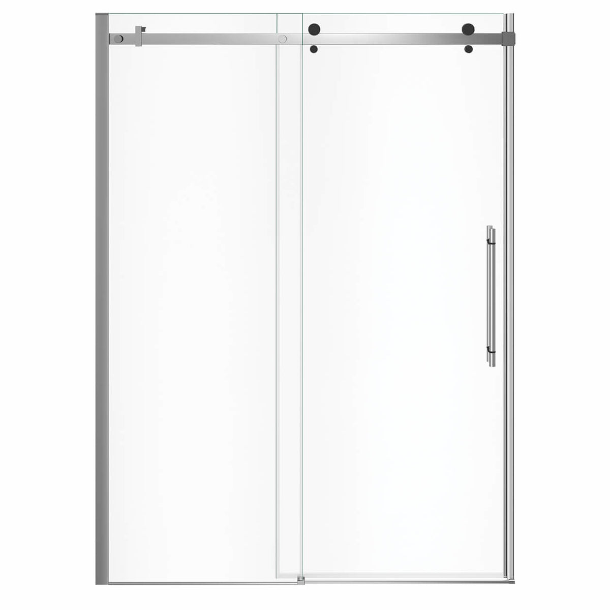 Maax Vela 56 ½-59 x 78 ¾ in 8mm Sliding Shower Door for Alcove Installation - image 23