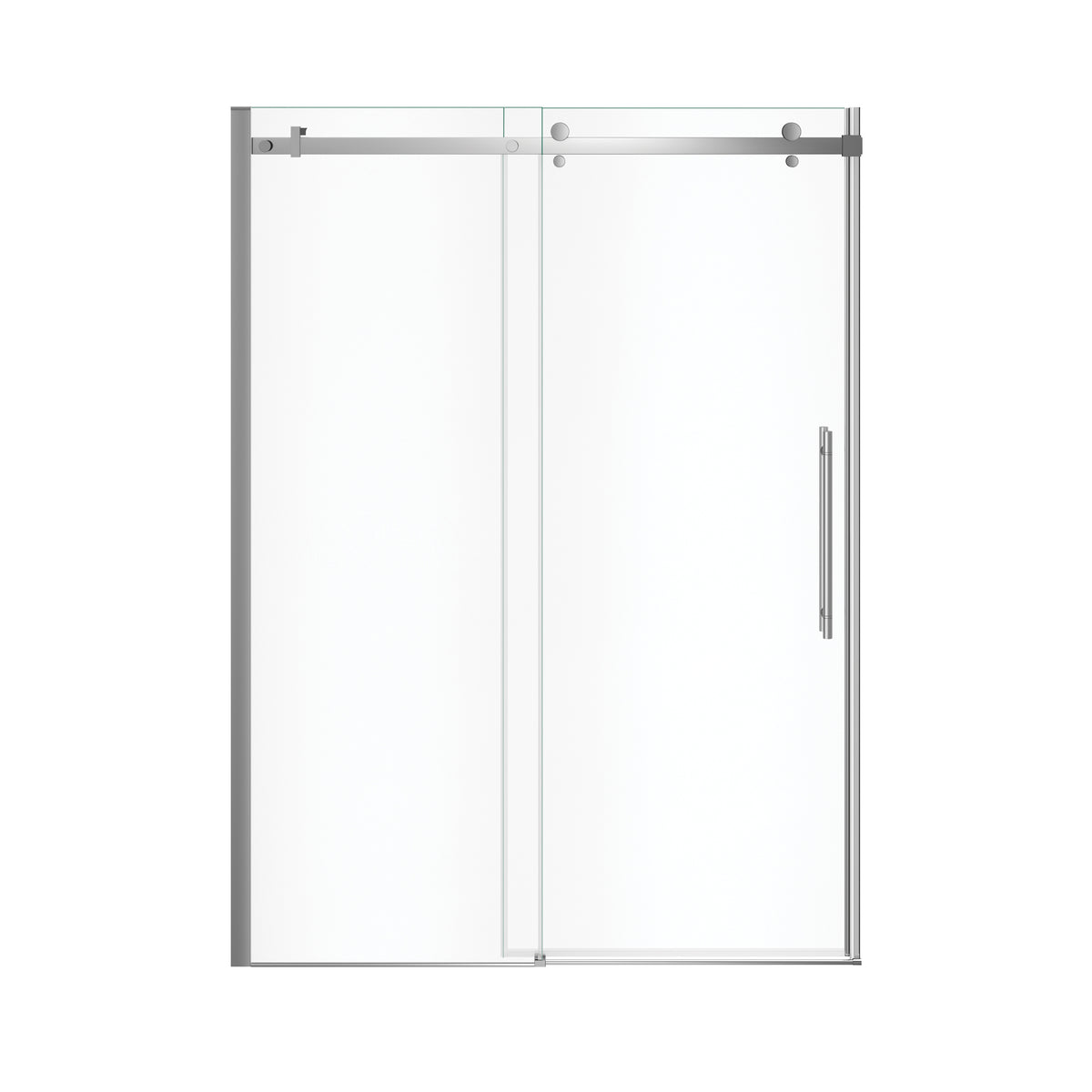 Maax Vela 56 ½-59 x 78 ¾ in 8mm Sliding Shower Door for Alcove Installation - image 3