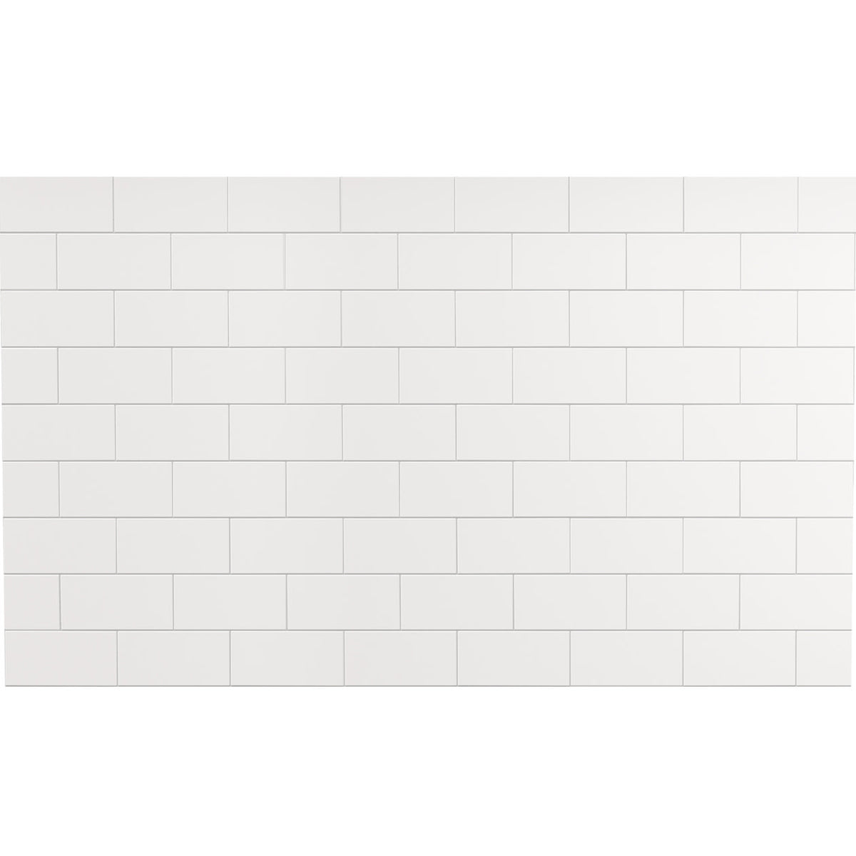 Maax Versaline 4836 Composite Glue-up Four-Piece Shower Wall Kit in Subway White - image 3