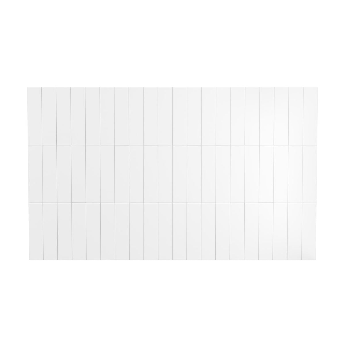 Maax Versaline 6036 Composite Glue-up Four-Piece Shower Wall Kit in Vertical White - image 3