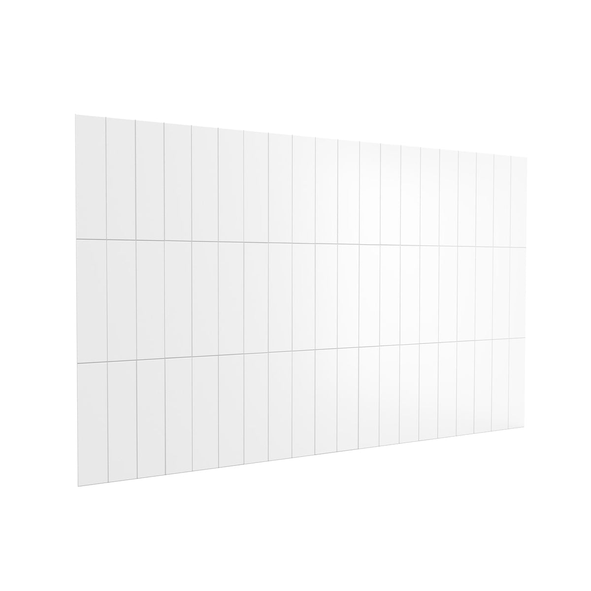 Maax Versaline 6036 Composite Glue-up Four-Piece Shower Wall Kit in Vertical White - image 5