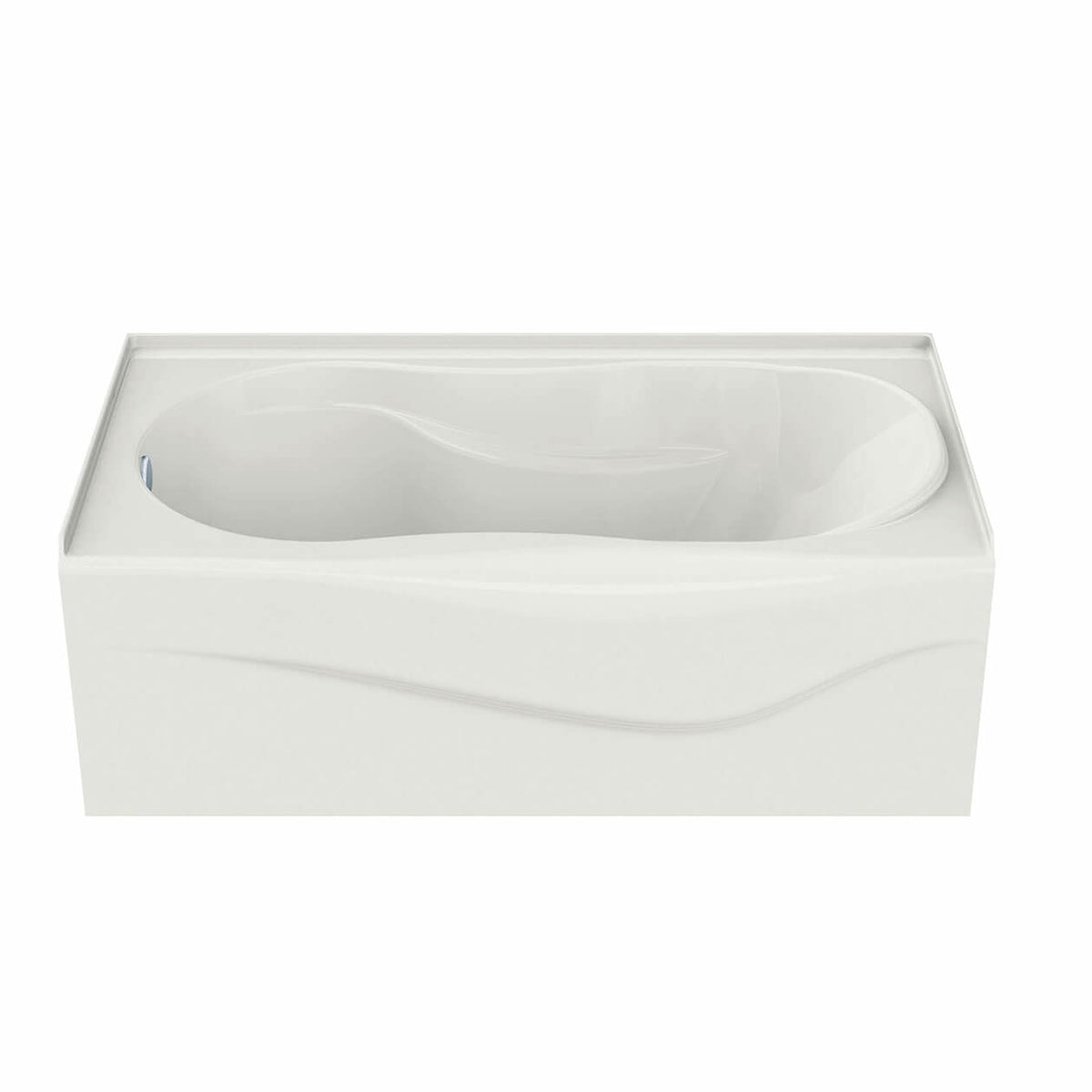 Maax Vichy 6032 Acrylic Alcove Bathtub in White - image 2