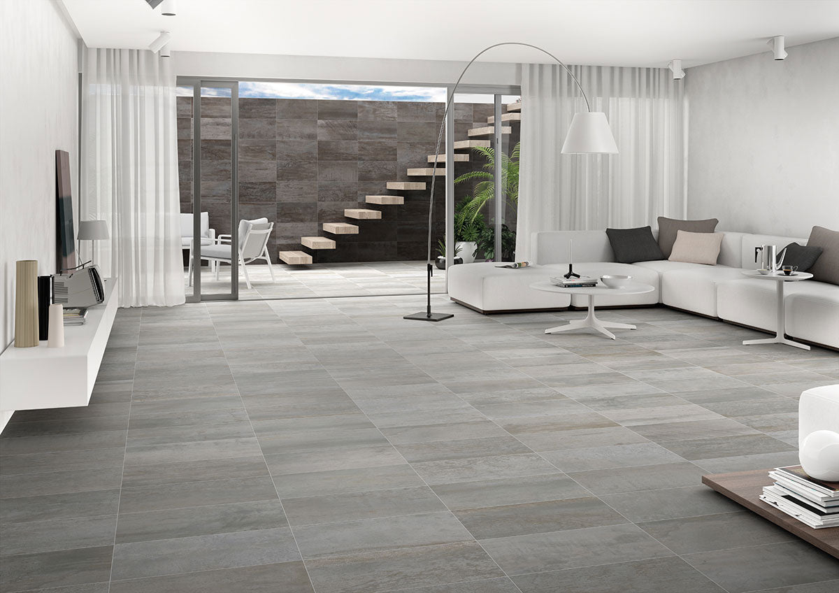 MSI Oxide Magnetite 12 x 24 Matte Porcelain tile (NOXIMAG1224) – MSI room scene