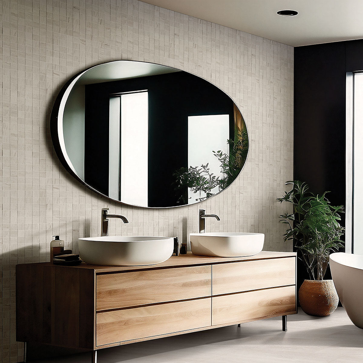 MSI Malahari White 24 x 48 Lappato Porcelain tile (NMALWHI2448L-3D) – MSI room scene