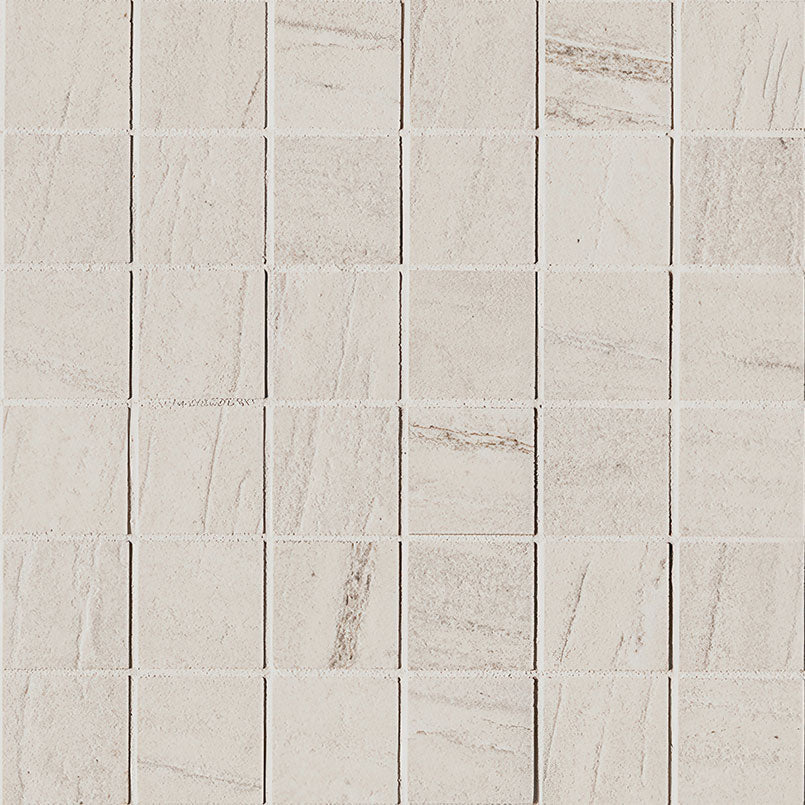 MSI Malahari White 2 x 2 Lappato Porcelain mosaic (NMALWHI2X2L-3D) – MSI product image