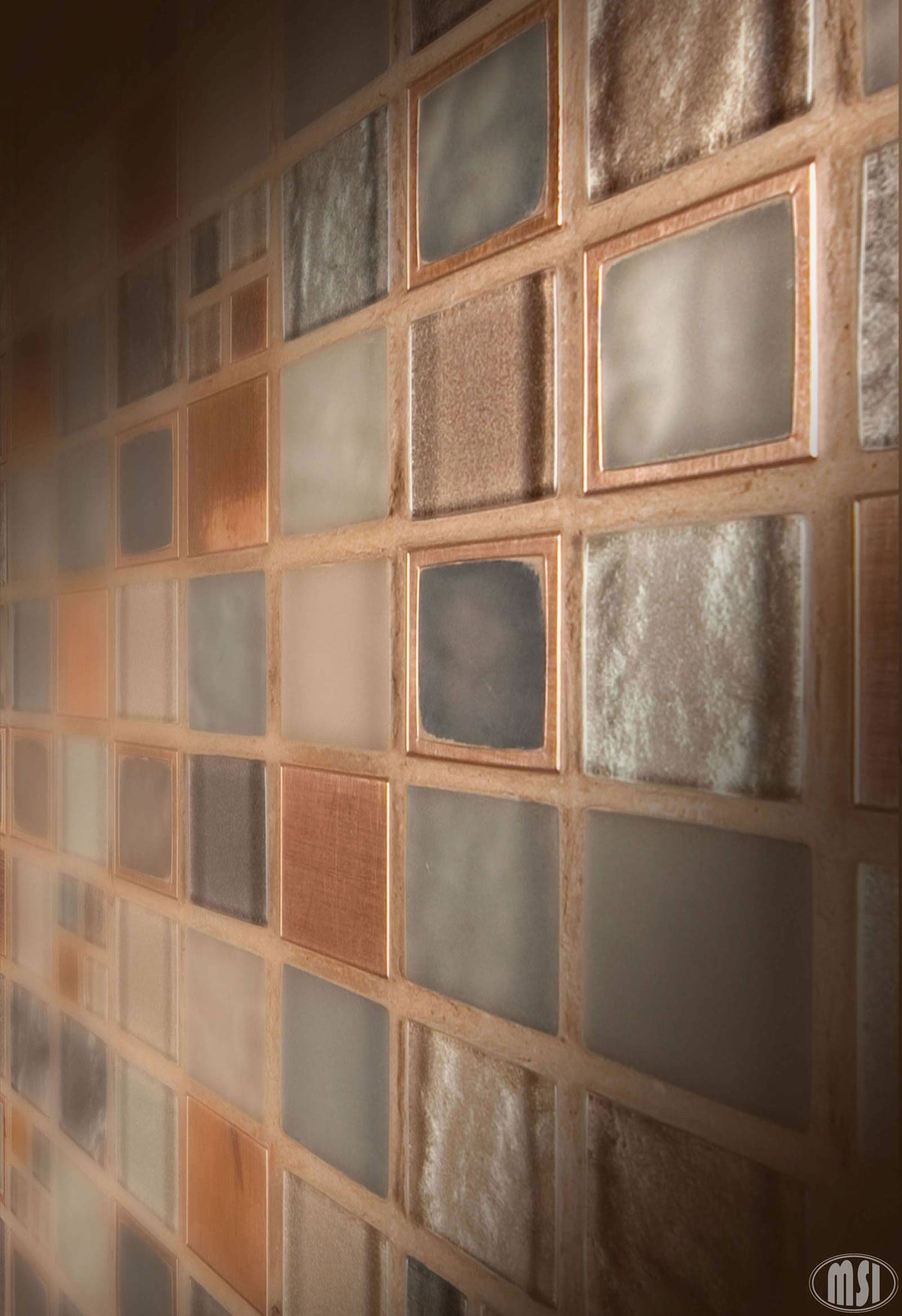 MSI Manhattan Blend Pattern Glass mosaic (SMOT-GLSMT-MB8MM) – MSI room scene