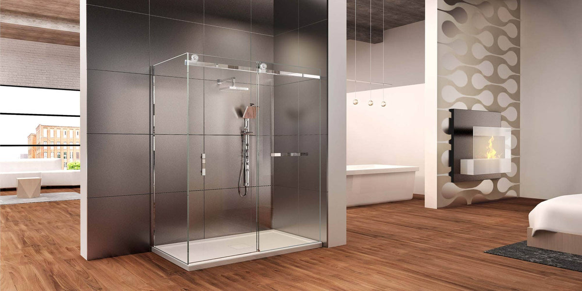Oceania Marelia Corner Shower Door 48" x 48" (2 sides)
