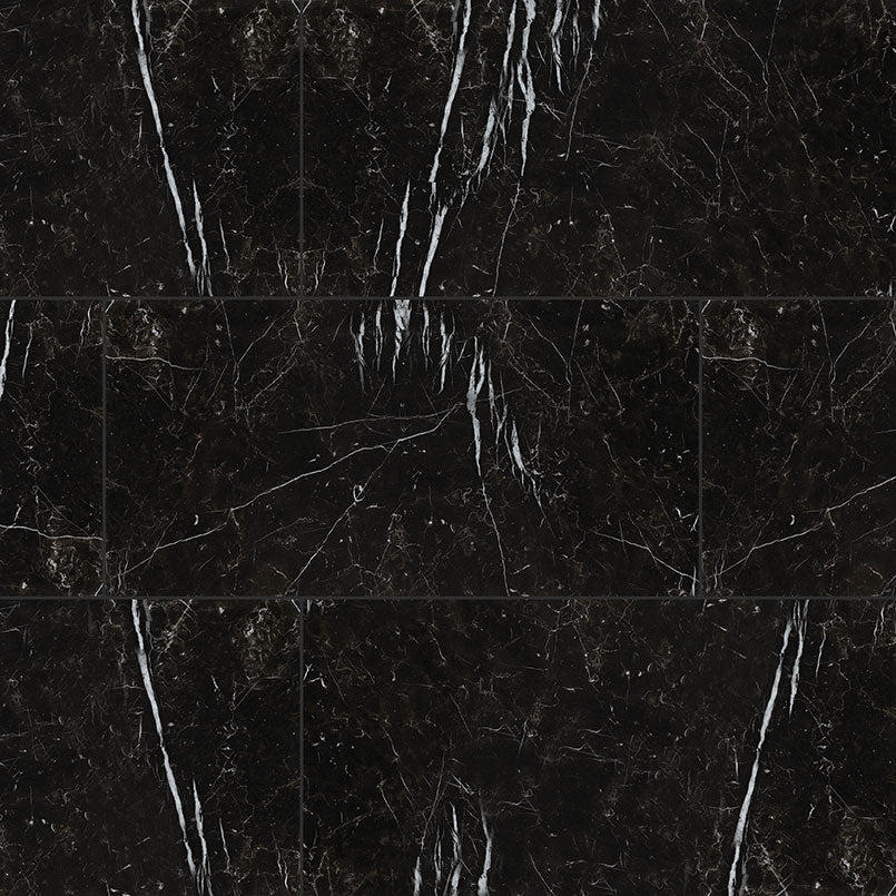 MSI Regallo Marquina Noir 24 x 48 Matte Porcelain tile (NREGMARNOI2448) – MSI product image