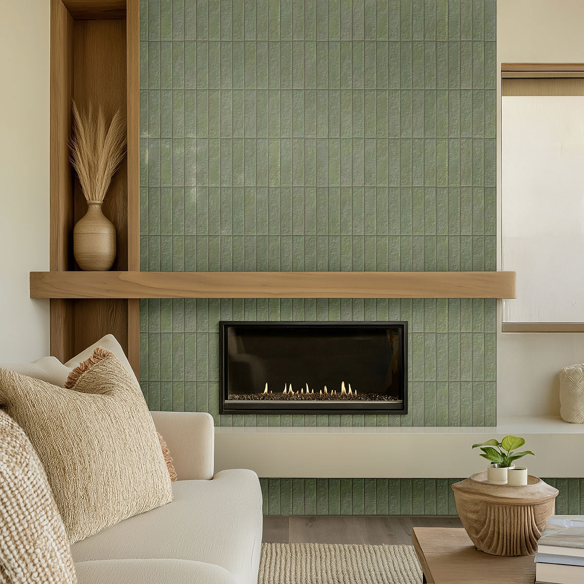MSI Mattonella Giada 2.5 x 10 Matte Porcelain tile (NWGMATGIA2.5X10) – MSI room scene (living room)