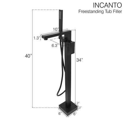 Kodaen Incanto Freestanding Tub Filler Faucet Kodaen
