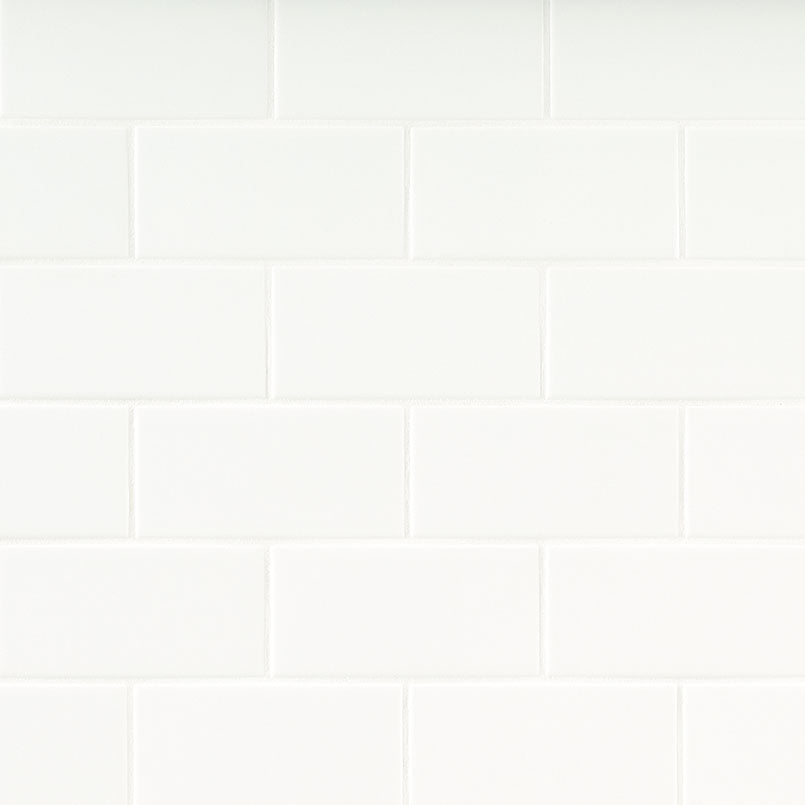 MSI Metro White 3 x 6 Glossy Porcelain tile (NMETWHI3X6G) – MSI product image