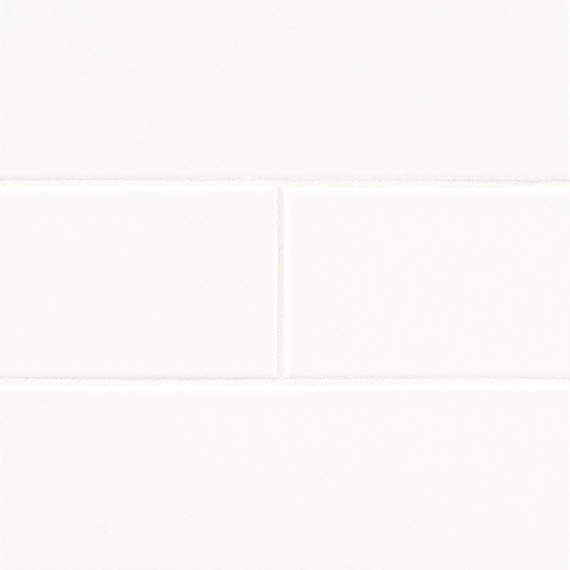MSI Metro White 4 x 12 Glossy Porcelain tile (NMETWHI4X12G) – MSI product image