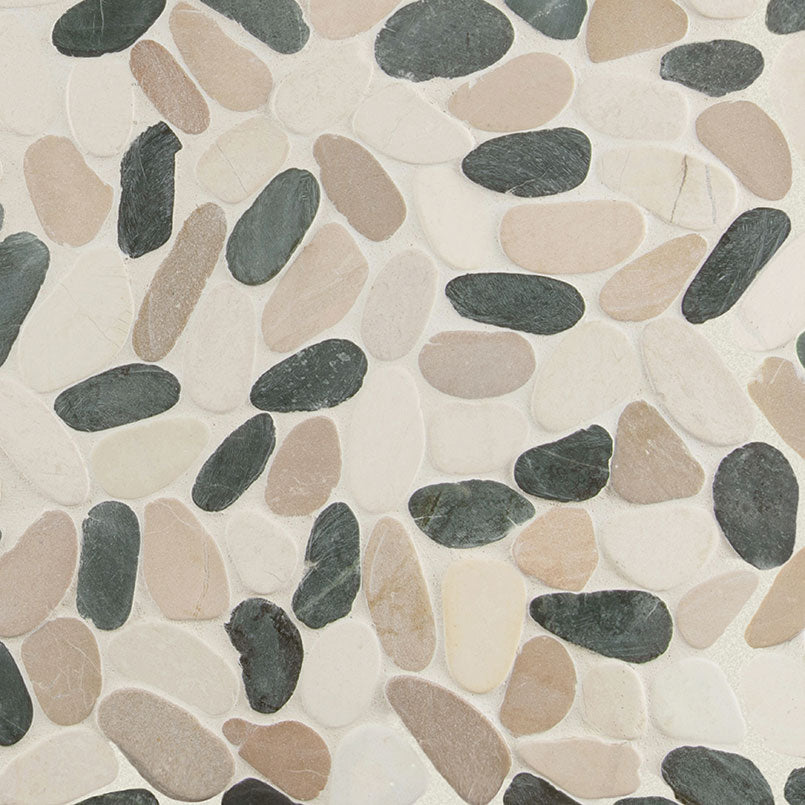 MSI Metropolitan Pebble Honed Marble mosaic (SMOT-PEB-MTRPLTN) – MSI product image