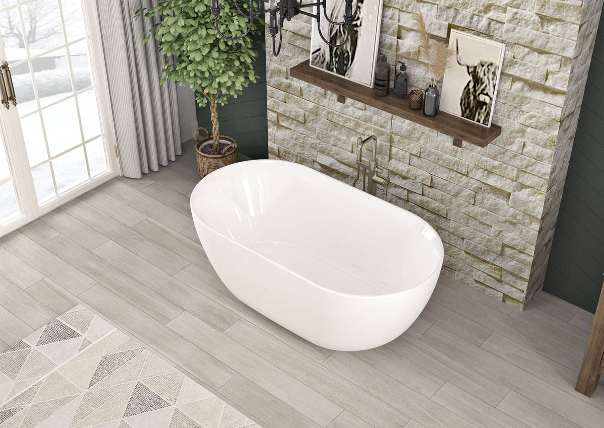 Oceania Minto 59 Freestanding Bathtub 59" x 32" x 22"