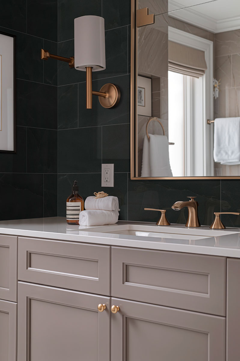 MSI Regallo Midnight Agate 12 x 24 Matte Porcelain tile (NREGMIDAGA1224) – MSI room scene (bathroom)