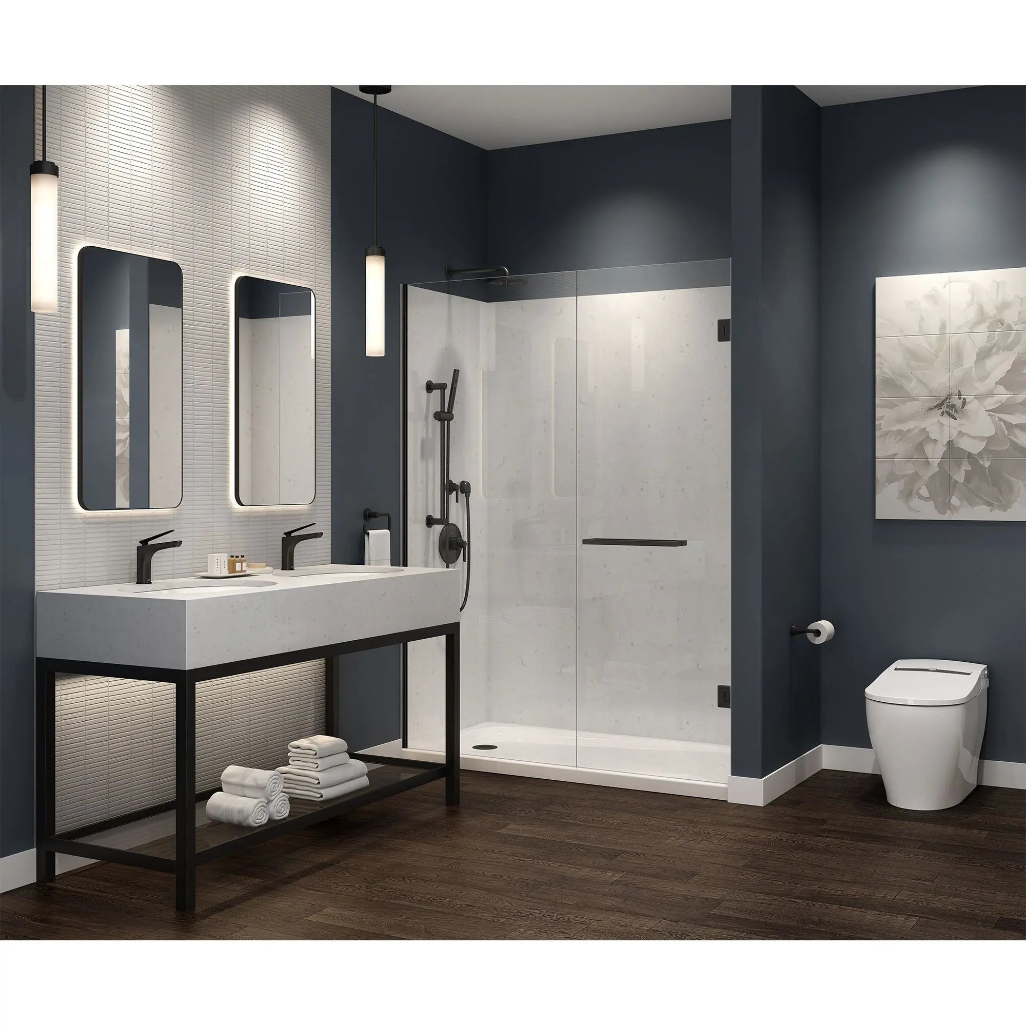 American Standard Contemporary Hand Shower Kit 1.8 gpm/6.8 L/min 1662609.243 - Plumbing Market