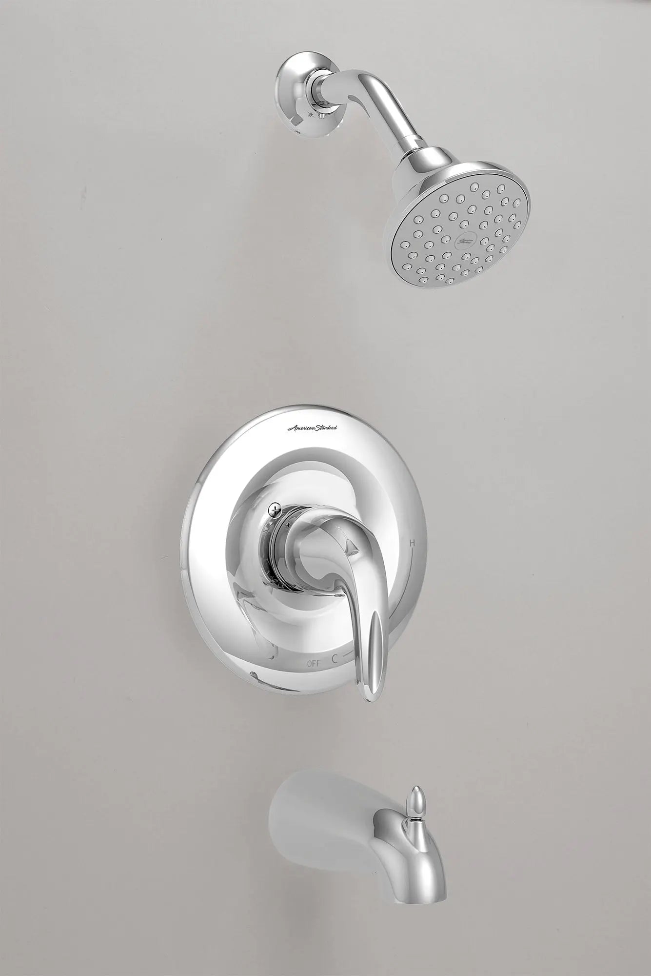American Standard Reliant 3 1.75 gpm/6.6 L/min Tub and Shower Trim Kit With Double Ceramic Pressure Balance Cartridge With Lever Handle TU385508.002 - Plumbing Market