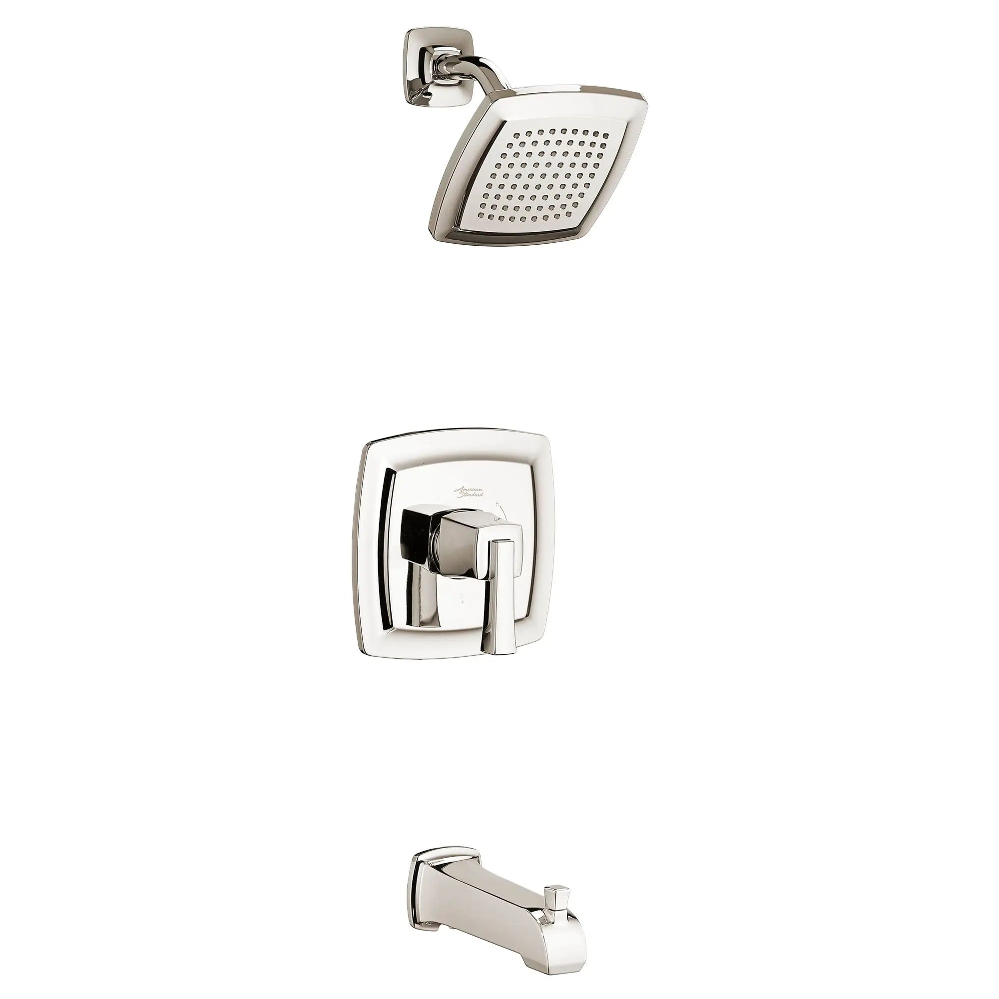 American Standard Townsend 1.75gpm/6.6 L/min Tub and Shower Trim Kit With Water-Saving Showerhead, Double Ceramic Pressure Balance Cartridge With Lever Handle TU353508.013 - Plumbing Market