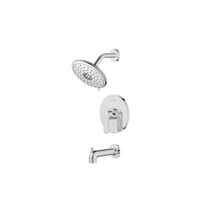 American Standard Millennial 1.8 gpm/6.8 L/min Tub and Shower Trim Kit with Lever Handle TU061508.002 - Plumbing Market