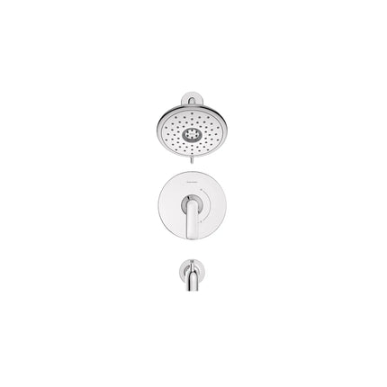 American Standard Millennial 1.8 gpm/6.8 L/min Tub and Shower Trim Kit with Lever Handle TU061508.002 - Plumbing Market