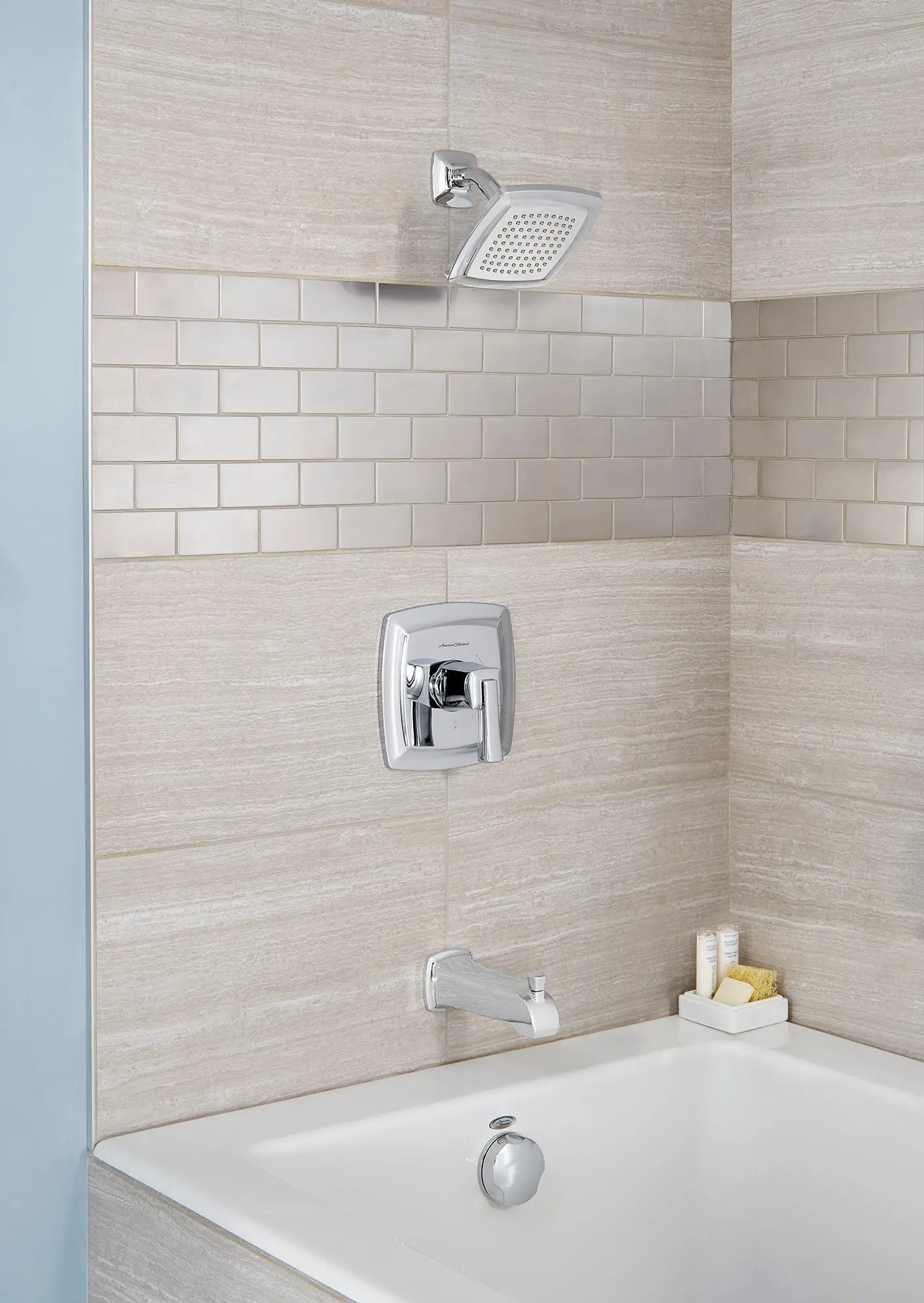 American Standard Townsend 6-Inch 1.8 gpm/6.8 L/min Water-Saving Fixed Showerhead 1660509.002 - Plumbing Market