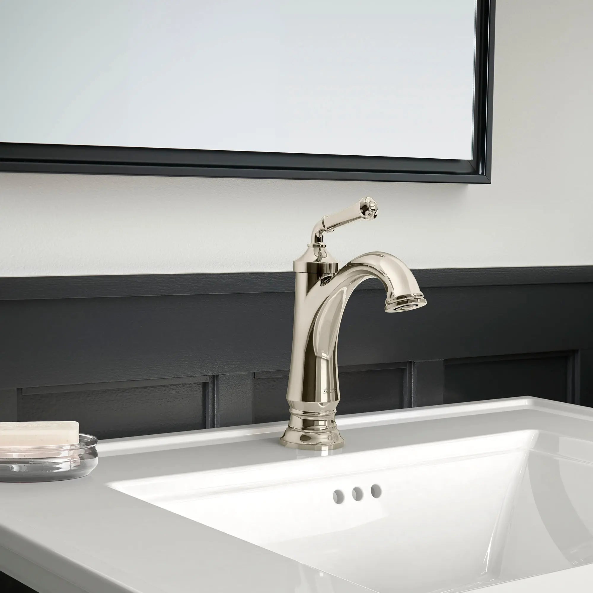 American Standard Delancey Single Hole Single-Handle Bathroom Faucet 1.2 gpm/4.5 L/min With Lever Handle 7052107.013 - Plumbing Market