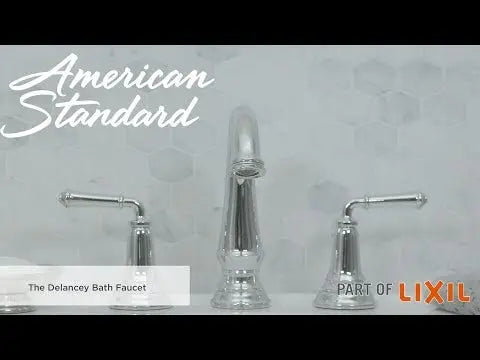 American Standard Delancey Single Hole Single-Handle Bathroom Faucet 1.2 gpm/4.5 L/min With Lever Handle 7052107.278 - Plumbing Market