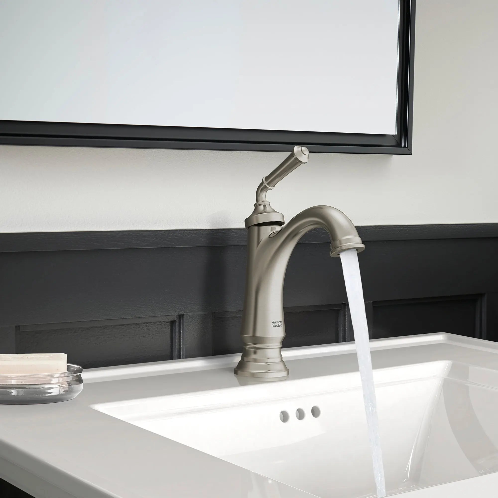 American Standard Delancey Single Hole Single-Handle Bathroom Faucet 1.2 gpm/4.5 L/min With Lever Handle 7052107.295 - Plumbing Market