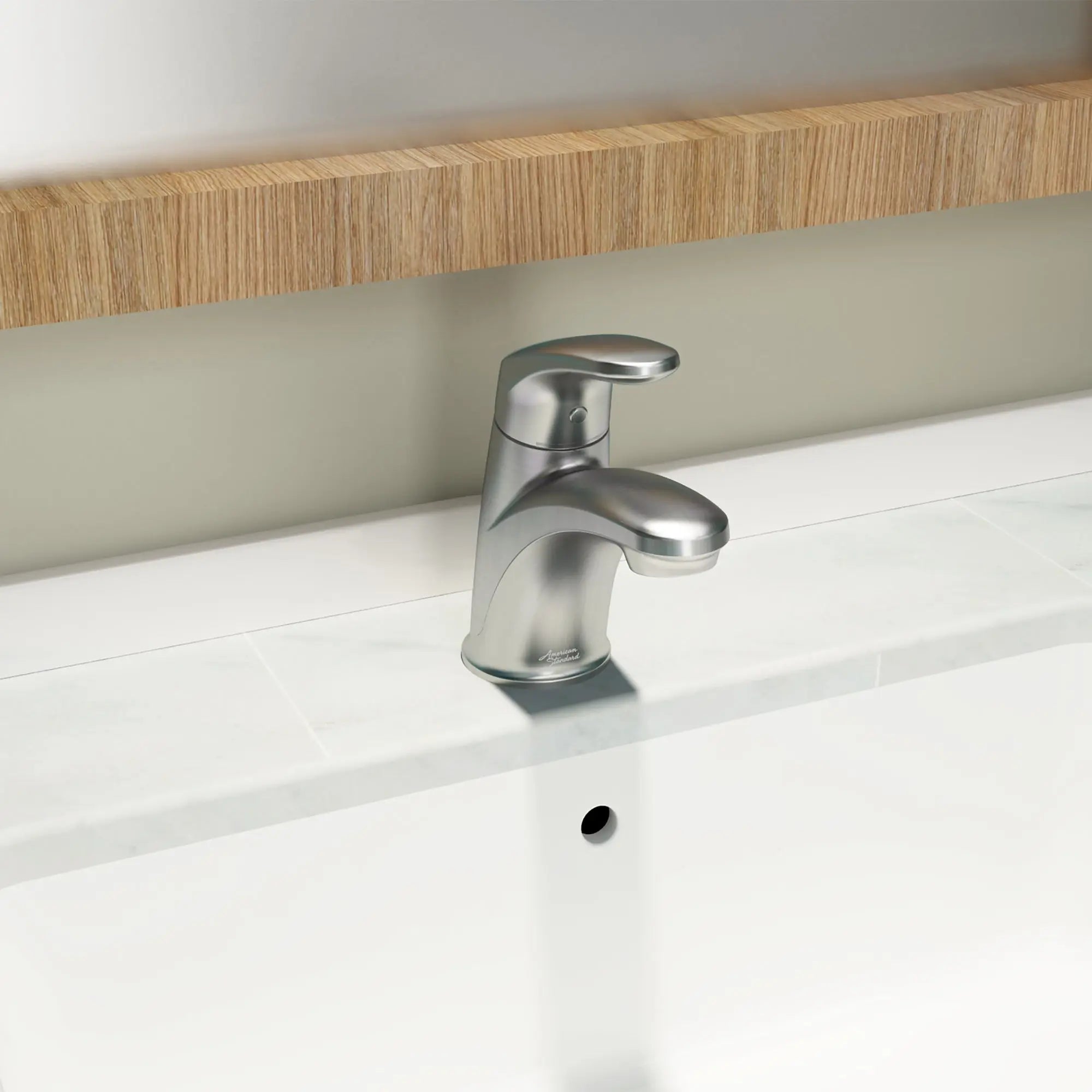 American Standard Colony PRO Single Hole Single-Handle Bathroom Faucet 1.2 gpm/4.5 L/min With Lever Handle 7075100.295 - Plumbing Market