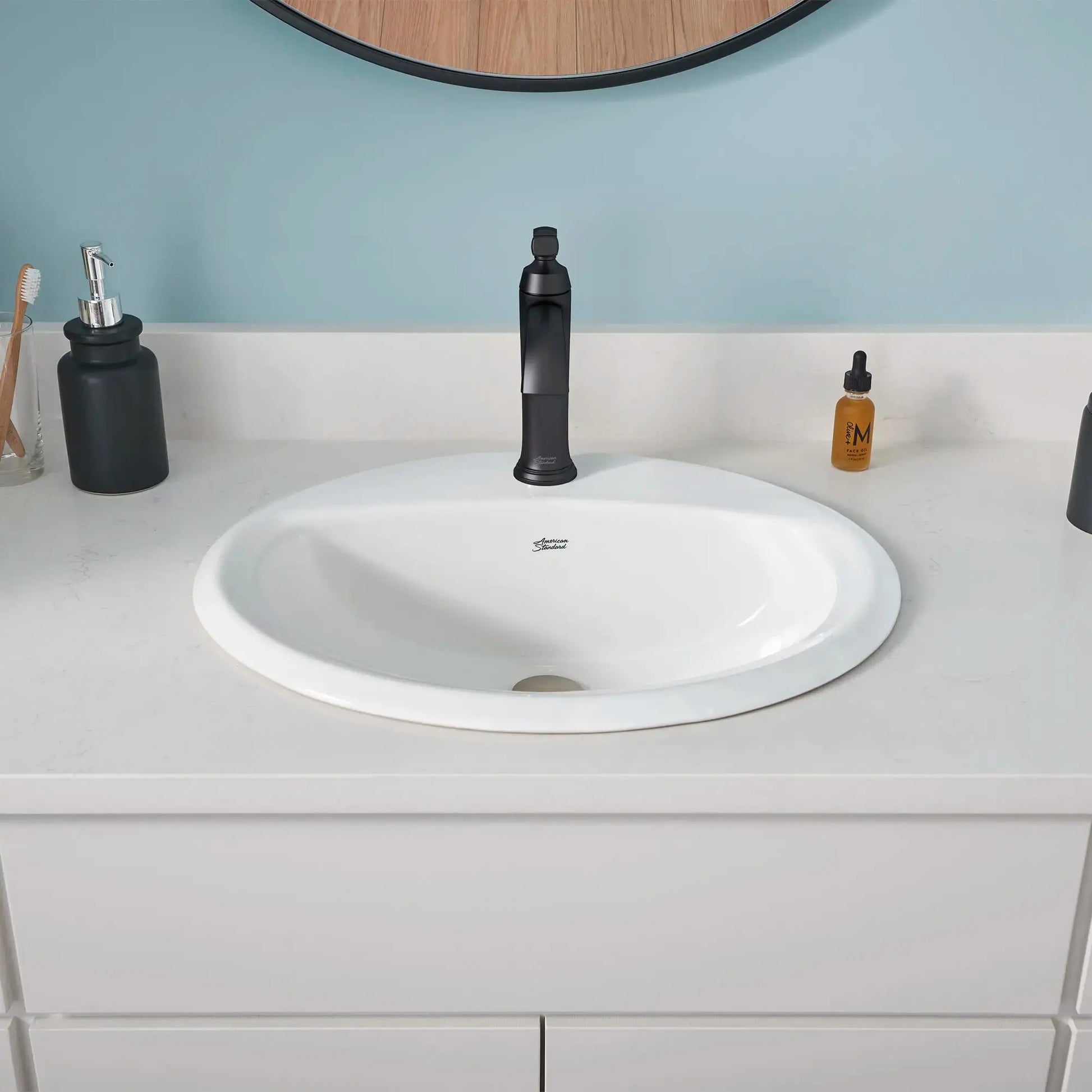 American Standard Glenmere Single Hole Single-Handle Bathroom Faucet 1.2 gpm/4.5 L/min With Lever Handle 7617107.243 - Plumbing Market