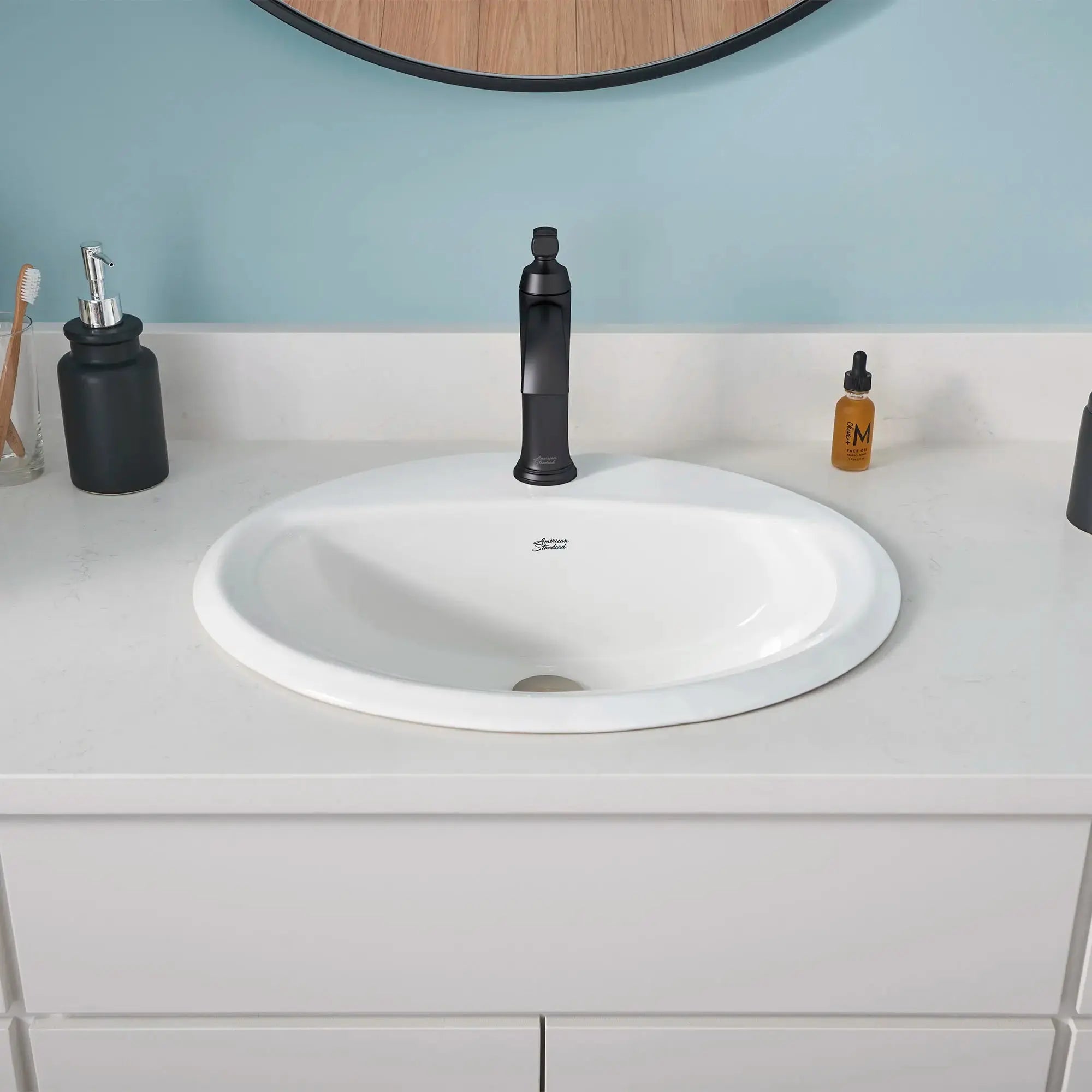 American Standard Glenmere Single Hole Single-Handle Bathroom Faucet 1.2 gpm/4.5 L/min With Lever Handle 7617107.243 - Plumbing Market
